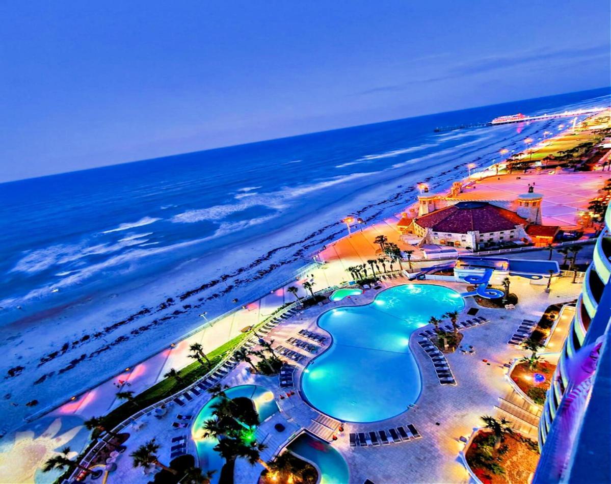 Vacation In Comfort And Luxury - 3 Bedroom Direct Oceanfront - Wyndham Ocean Walk Resort 2425 Daytona Beach Extérieur photo
