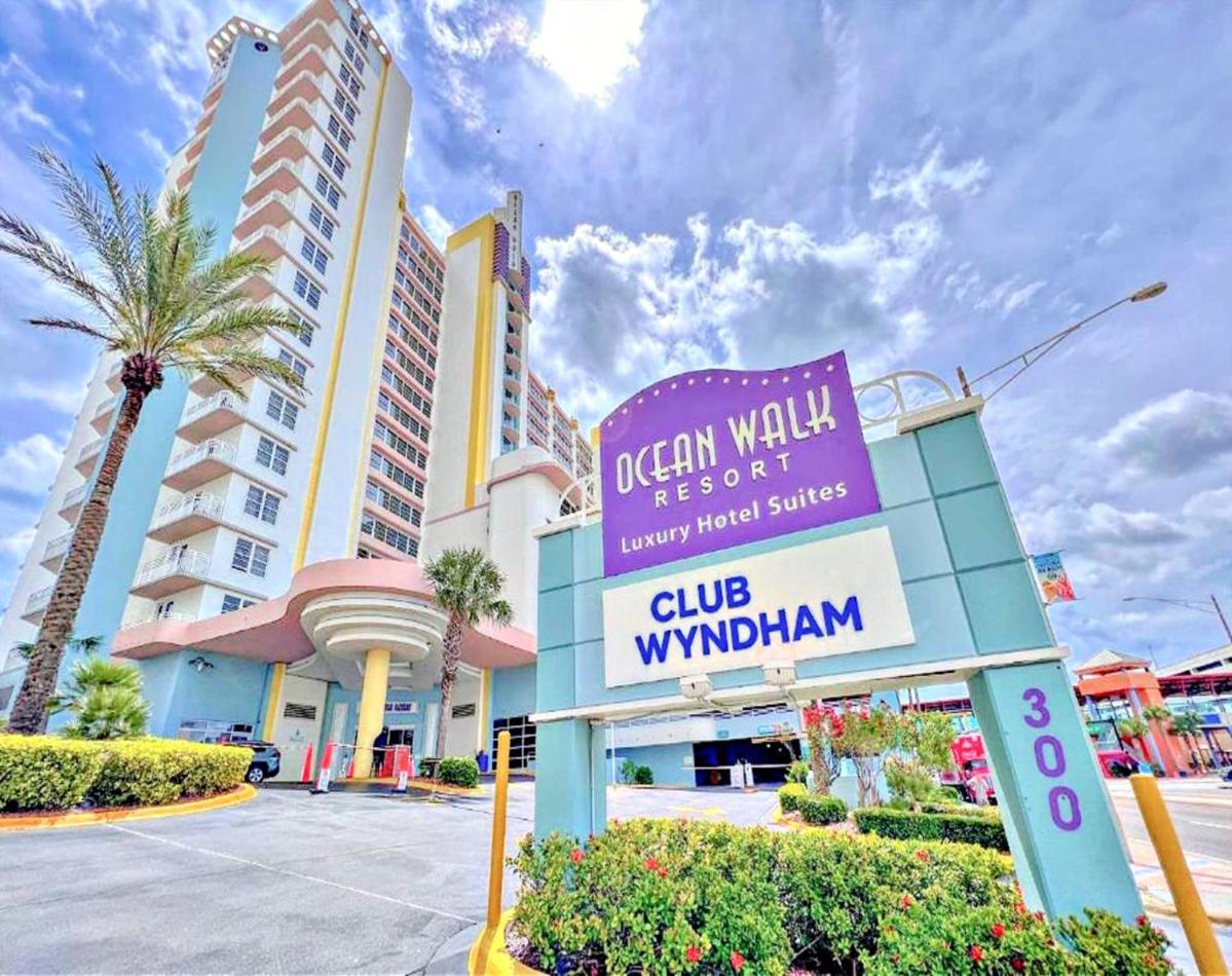 Vacation In Comfort And Luxury - 3 Bedroom Direct Oceanfront - Wyndham Ocean Walk Resort 2425 Daytona Beach Extérieur photo